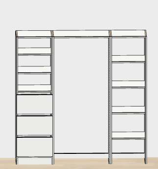 Standard Wardrobe Insert